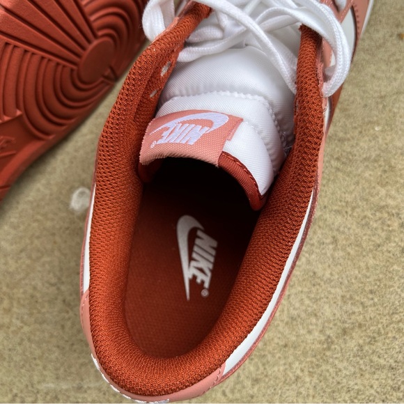 Nike Dunk Low Red Stardust Shoes FQ8876-618 Women's Sz=11.5 / Men’s Sz 10** - Picture 3 of 5